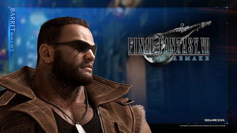 Barret Ffvii Final Fantasy Vii Remake Hd Wallpaper Peakpx