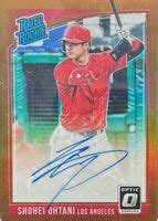 Shohei Ohtani 2018 Optic RRS SO Rated Rookie Signatures Bronze Price