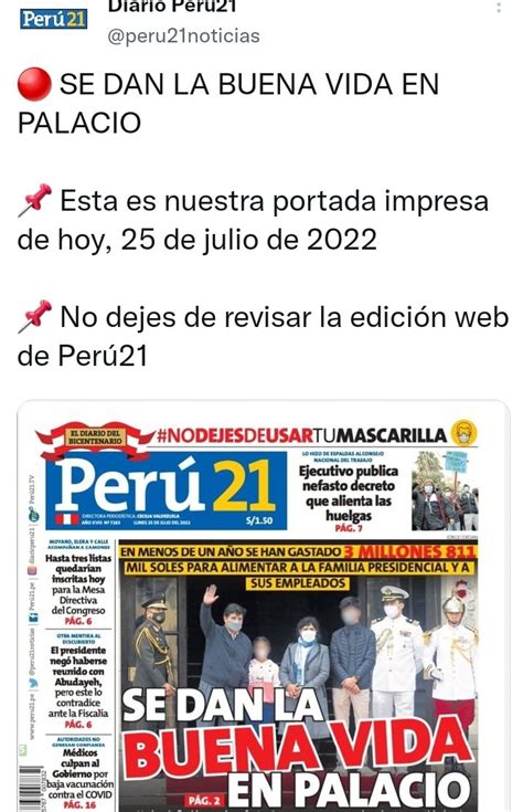 Alvaro On Twitter Rt Mirecarhuas Nuevamente La Prensa Es La