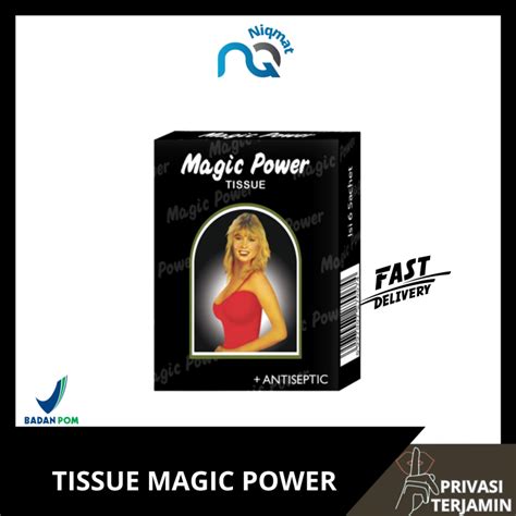 Tissue Magic Tisu Super Power Magic Merah Kotak Isi Tisu Super