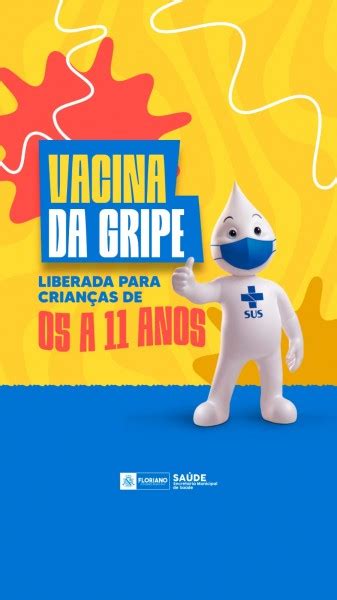 Saúde De Floriano Abre Vacinação Contra Gripe Para Crianças De 05 A 11 Anos Prefeitura