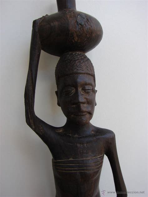 figura africana de madera de ebano zinvague z Comprar Arte Étnico