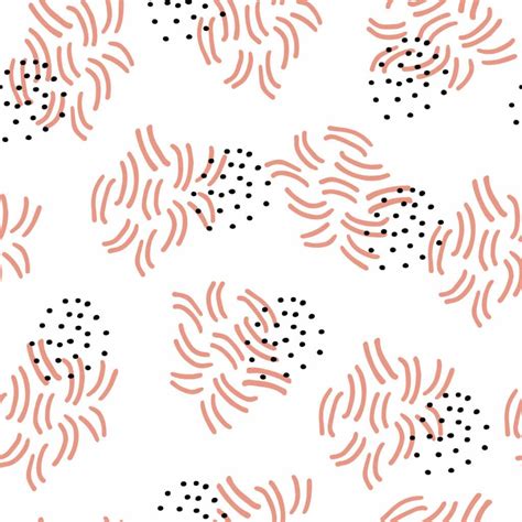 Abstract coral wallpaper - Peel and Stick or Non-Pasted