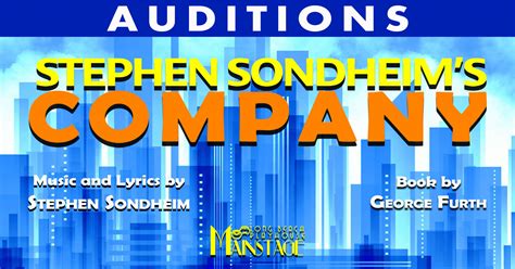 AUDITIONS: COMPANY The Musical - Long Beach Playhouse