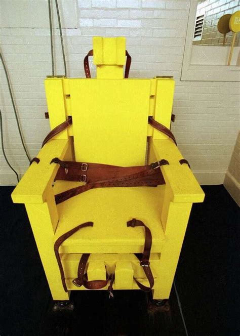 The Electric Chair Through The Years Houston Chronicle