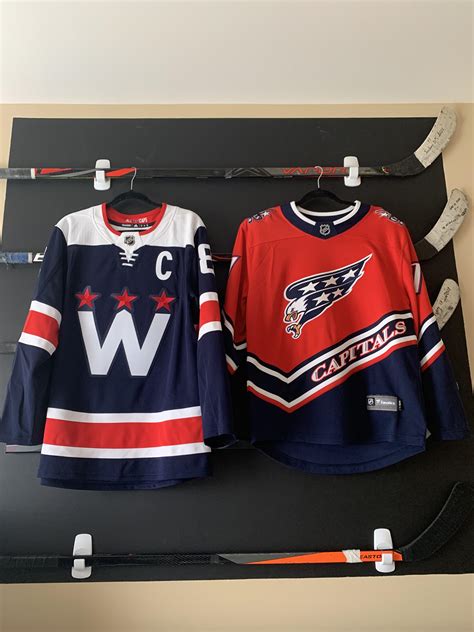 Lawn & Garden: Washington Capitals Alternate Jersey 2021 - Washington ...