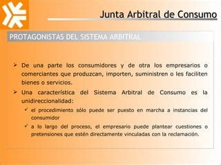 El Sistema Arbitral De Consumo Ppt