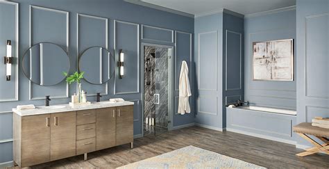 Charcoal Blue Bathroom Classic Bathroom Gallery Behr