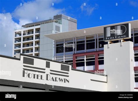 Darwin Hotel, Darwin City, Northern Territories, Australia Stock Photo ...