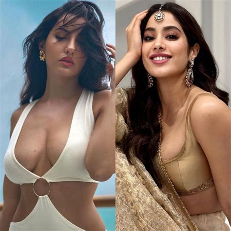 Titty Battle Semi Final Nora Fatehi V S Janhvi Kapoor R Apsarabazaar