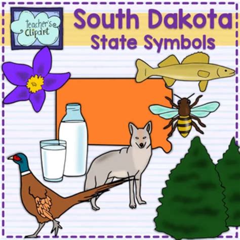 South Dakota State Symbols Clip Art By Teach Simple