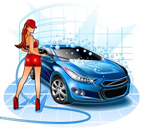 Sexy Car Wash Clip Art