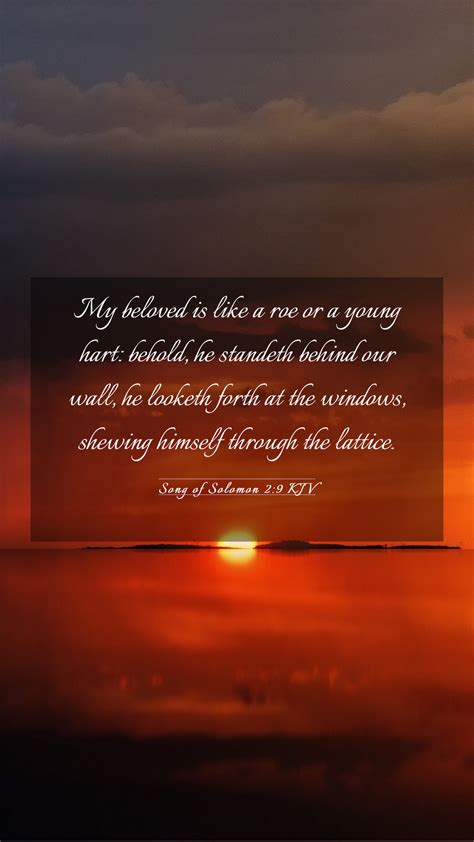 Song Of Solomon Kjv Mobile Phone Wallpaper My Beloved Is Like A