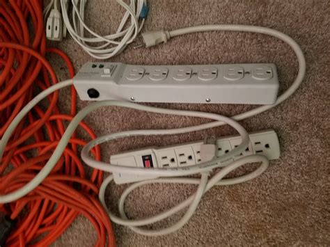 Lot Detail Power Strips Extension Cords And Surge Protector