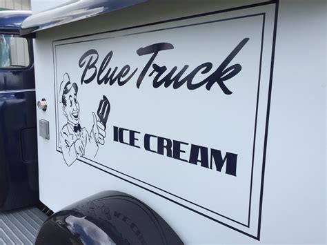 Menu | Blue Truck Ice Cream, LLC | United States