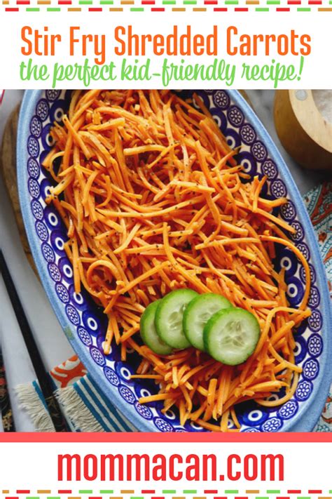 You must try these amazing stir fry shredded carrots for dinner soon ...