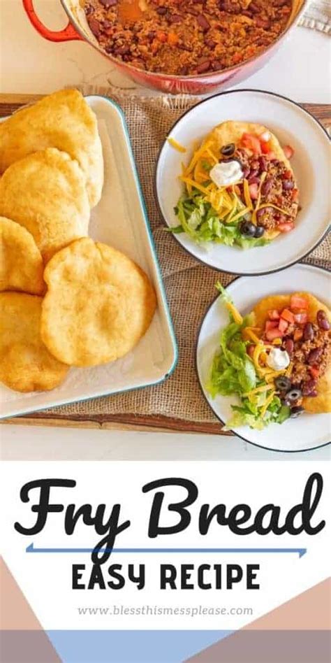 Homemade Fry Bread Recipe — Bless This Mess