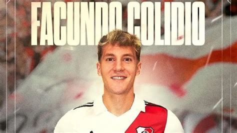 River presentó a Facundo Colidio como el segundo refuerzo