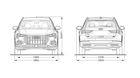 Dimensiones Q3 2019 Q3 Audi Costa Rica