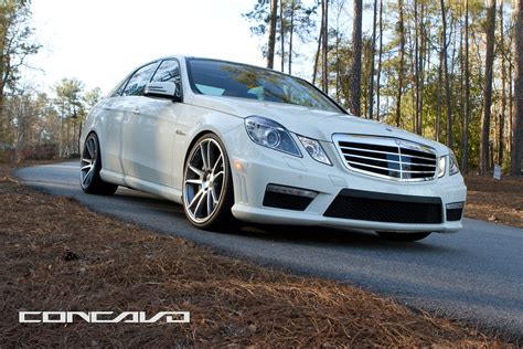 Mercedes Benz E63 AMG On CW S5 Matte Grey Machined Face Flickr