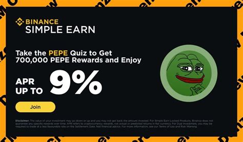 Free Tokens Alert Binance Quiz Will Award Free Pepe Token