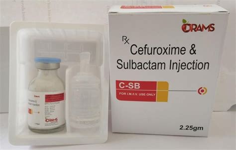 Cefuroxime Sulbactam Injection Drams Healthcare Single Vial At Rs