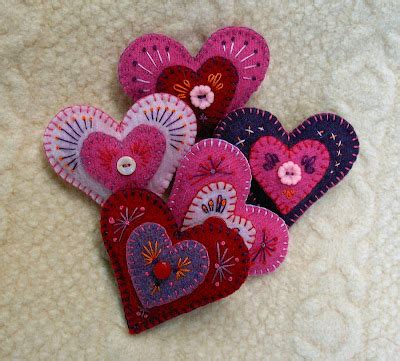 Feltsewgood Heart Felt Brooches