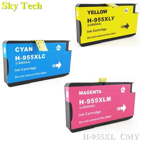 Cmy Compatible Ink Cartridge For Hp955xl Suit For Hp Officejet 6950 6956 Officejet Pro 6960