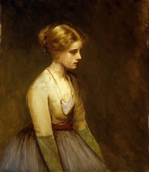 Study Of A Fair Haired Beauty Jean Jacques Henner