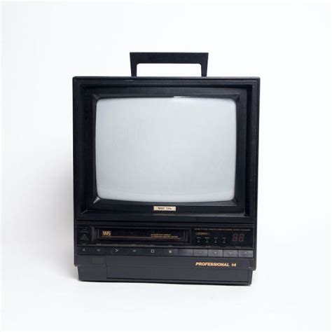 Fully Working Professional 14 Colour TV With Integrated VHS Player ...