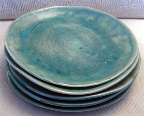 Handmade Ceramic Plates Dinnerware Wedding Gifts Set Of Organic