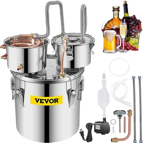 Winnola Vevor Alcohol Still Gallon Stainless Steel Alcohol