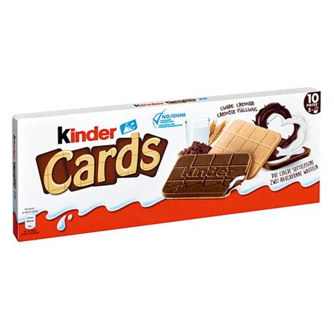 Kinder Cards – Chocolate & More Delights