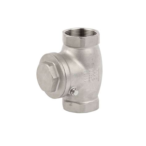 Supply Female Threaded Ss Swing Check Valve For Water Oil Gas China