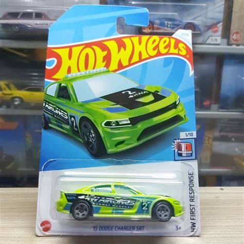 Jual HOT WHEELS DODGE CHARGER SRT GREEN Shopee Indonesia