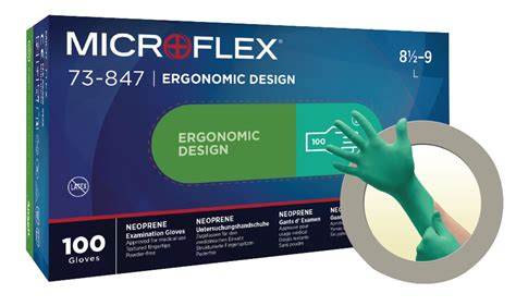 Microflex 73 847 Ergonomic Neoprene Glove Starlab