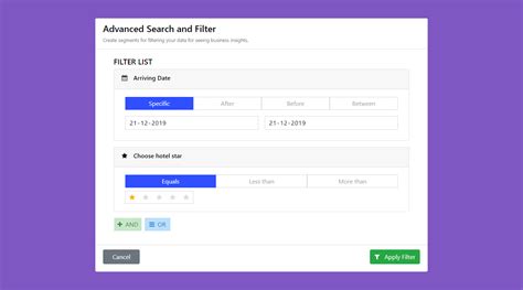 Filter Snippets Examples