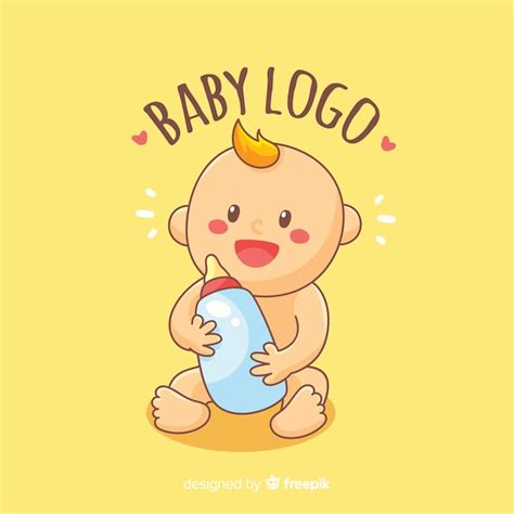 Logotipo de bebé | Vector Gratis