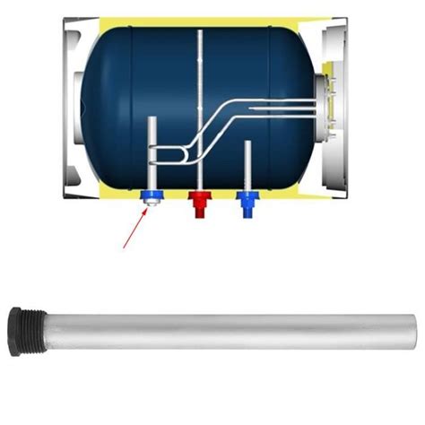 She Tige D Anode De Chauffe Eau Tige D Anode En Alliage De Magn Sium