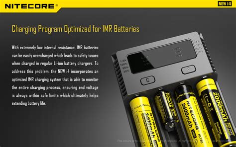 Chargeur New I Intellicharger Nitecore