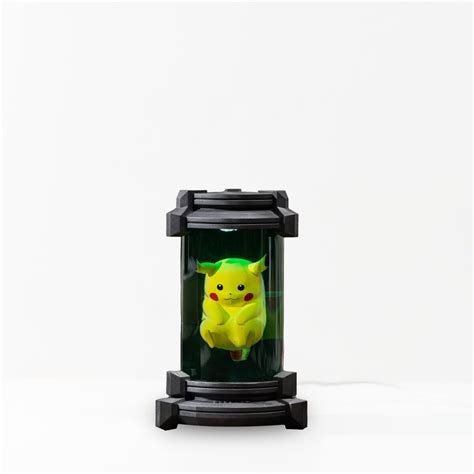 Pikachu Pokemon Diorama Resin Lamp - Breakwooden