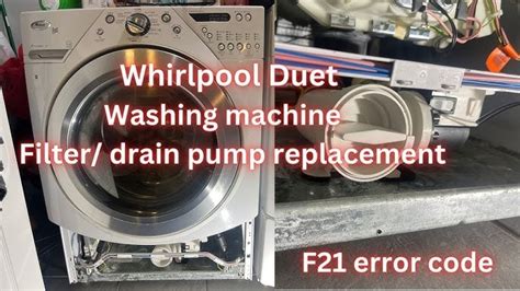 Whirlpool Washer Duet Troubleshooting Fix Common Problems