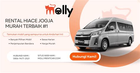 Rental Hiace Jogja Premio Commuter Murah Terbaik