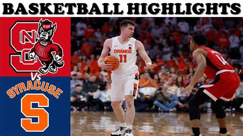 Nc State Vs Syracuse Basketball Highlights Upset Alert Youtube