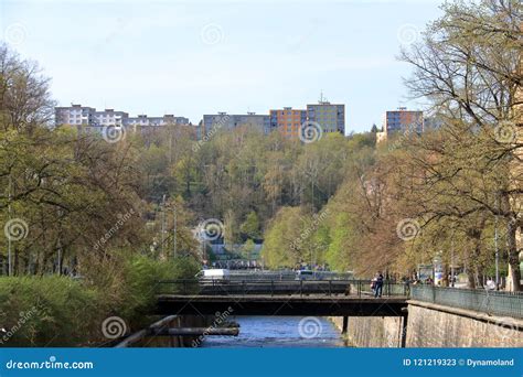 Beautiful Spa Town Karlovy Vary Editorial Stock Photo - Image of ...