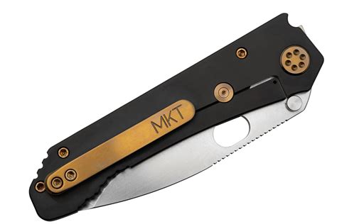 Medford 187 DP, D2 Tumbled Blade, PVD Handle pocket knife ...