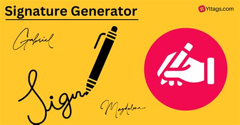 Free Online Signature Generator (Type or Draw) - Yttags