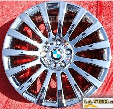 Sell EXCHANGE Set of 4 Chrome 19" BMW 535i 550i 740i 750i 760i OEM ...