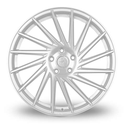 Keskin Tuning Kt Silver Front Polished Wider Rear Alloy Wheels