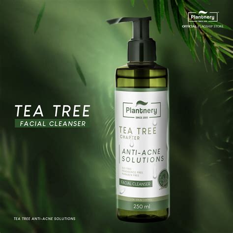 Plantnery Tea Tree Facial Cleanser 250 Ml Plantnery ประเทศไทย